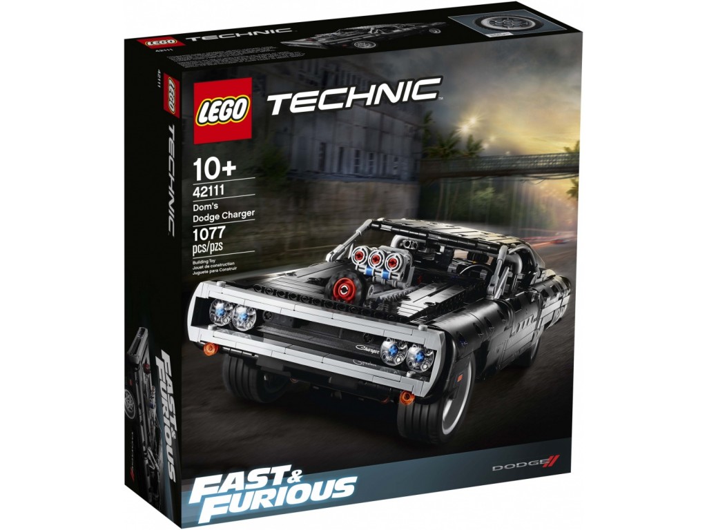 42111 Lego Dodge Charger Доминика Торетто Technic