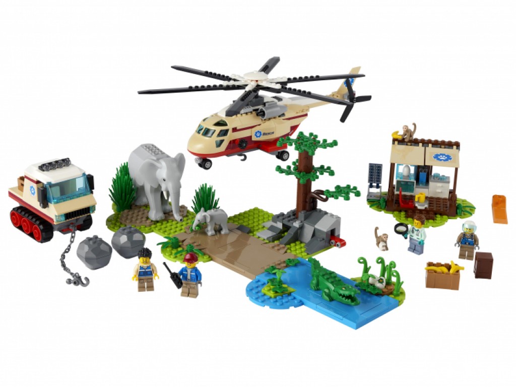 60302 Lego City Операция по спасению зверей