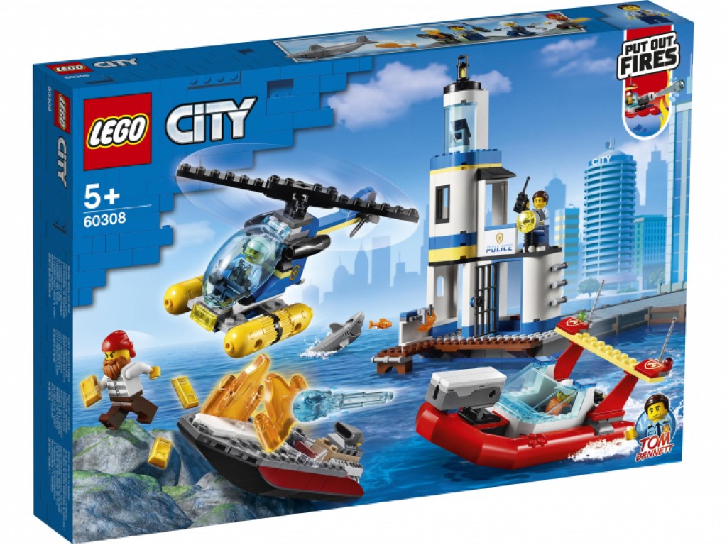 60308 Lego City Операция береговой полиции и пожарных