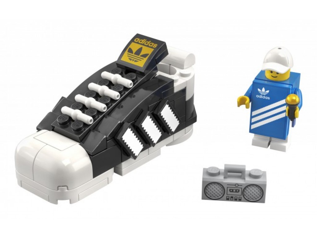 Конструктор LEGO 40486 Кроссовок adidas Originals Superstar Mini