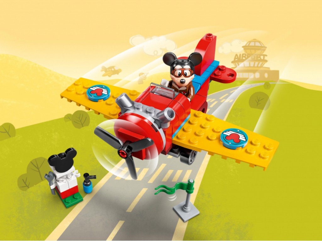 10772 Lego Disney Винтовой самолёт Микки