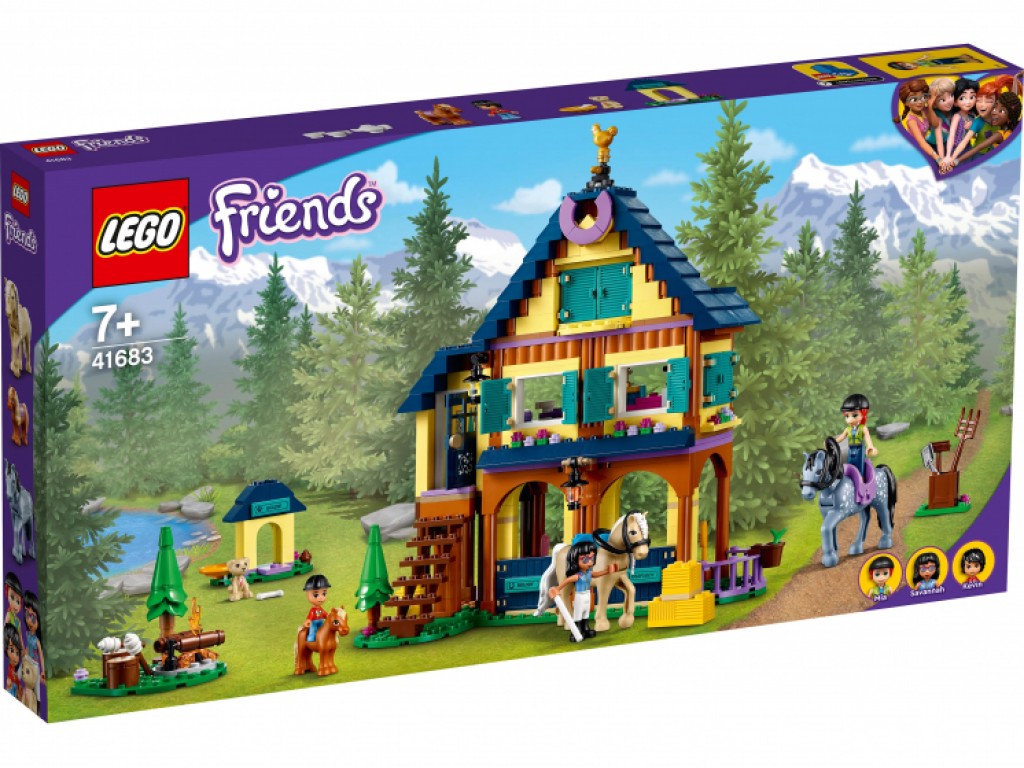 Конструктор LEGO Friends 41683 Лесной клуб верховой езды