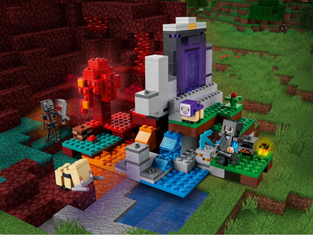 21172 Lego Minecraft Разрушенный портал