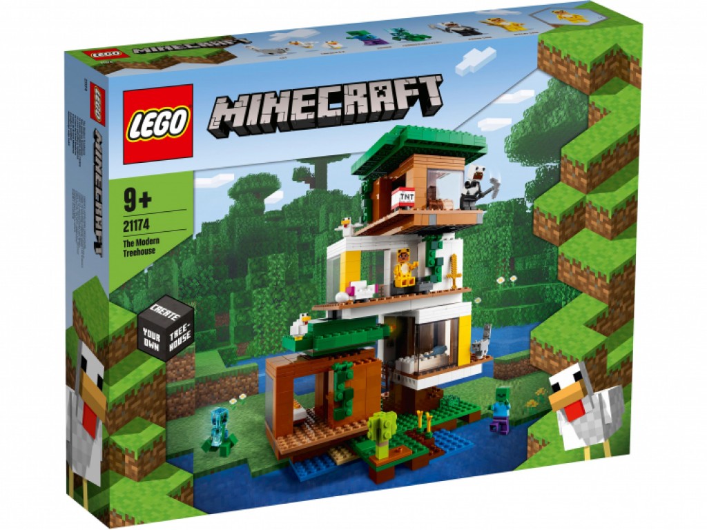 21174 Lego Minecraft Современный домик на дереве