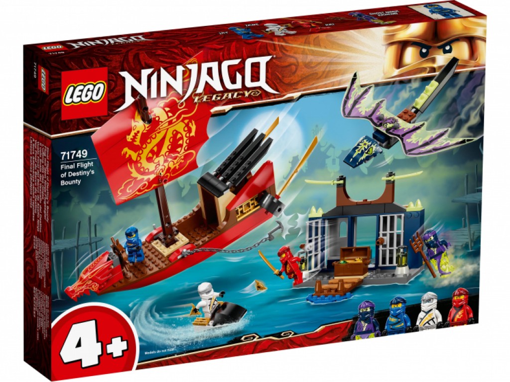 Конструктор LEGO Ninjago 71749 «Дар Судьбы» Решающая битва