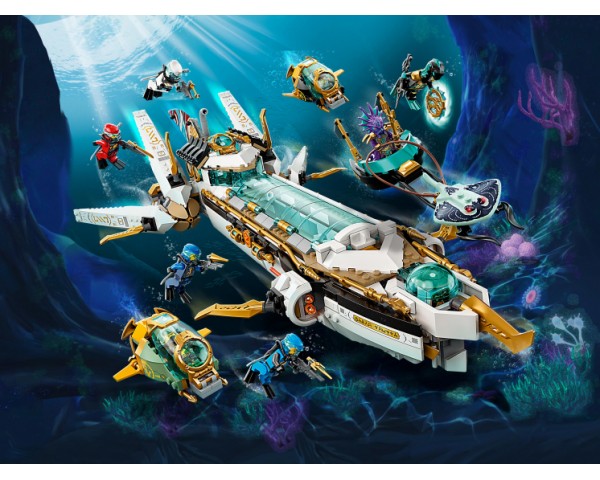 Конструктор LEGO Ninjago 71756 Подводный «Дар Судьбы»