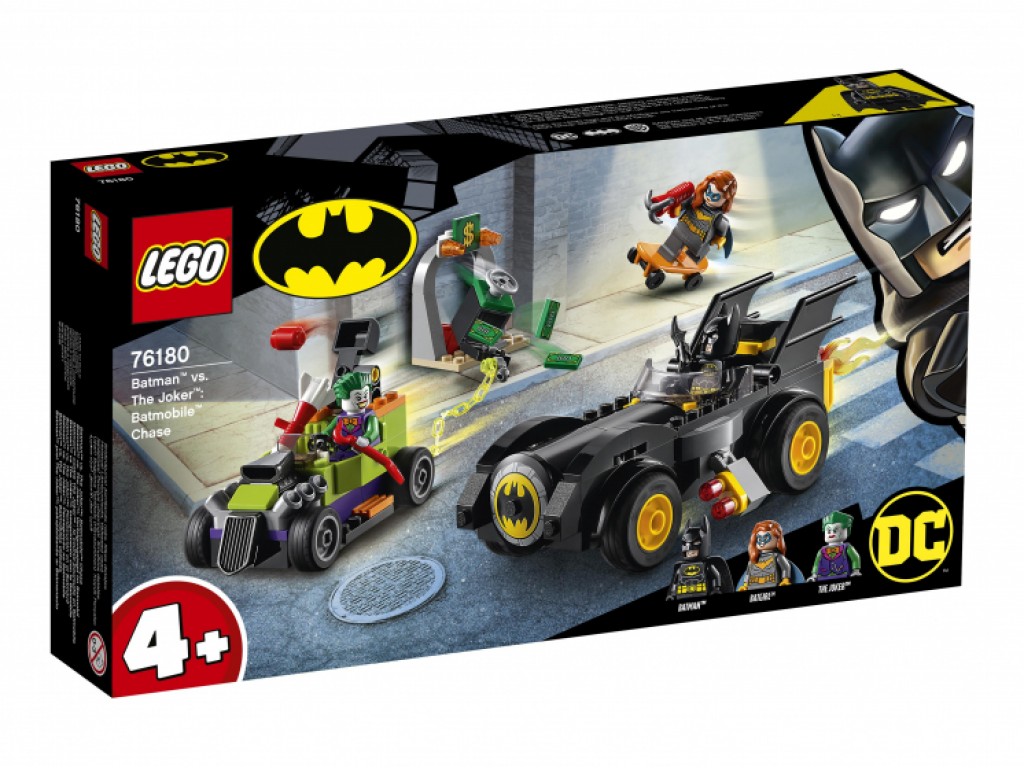 Конструктор LEGO Super Heroes 76180 Бэтмен против Джокера: погоня на Бэтмобиле