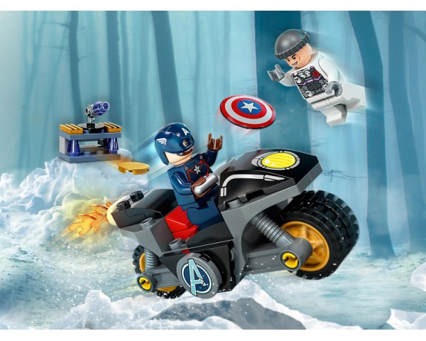 Конструктор LEGO Super Heroes 76189 Битва Капитана Америка с Гидрой