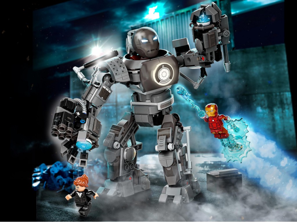 Конструктор LEGO Super Heroes 76190 Железный человек: схватка с Железным Торговцем