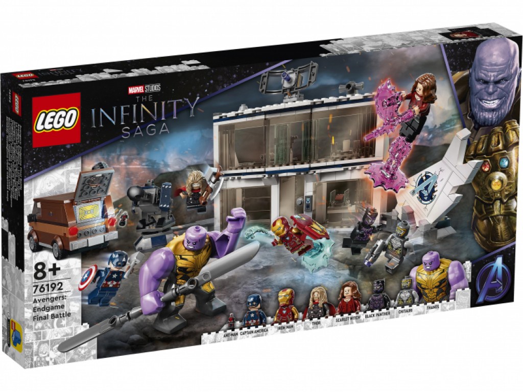 Конструктор LEGO Super Heroes 76192 «Мстители: Финал» — решающая битва