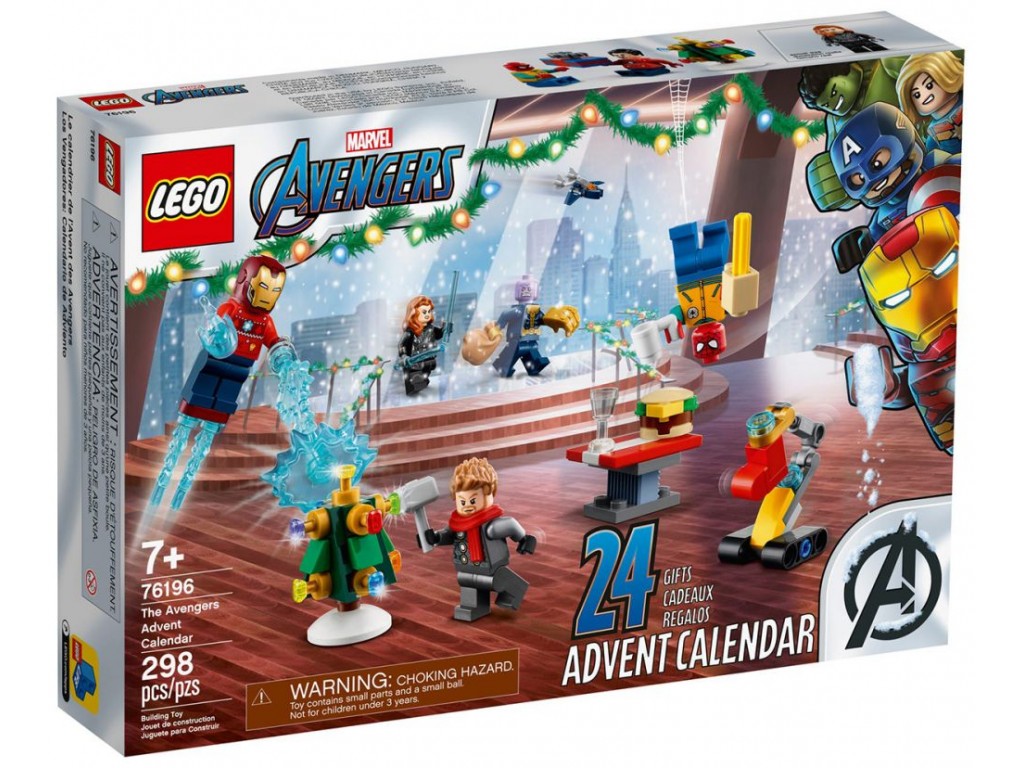 Конструктор LEGO Super Heroes 76196 Новогодний календарь Мстители LEGO Marvel