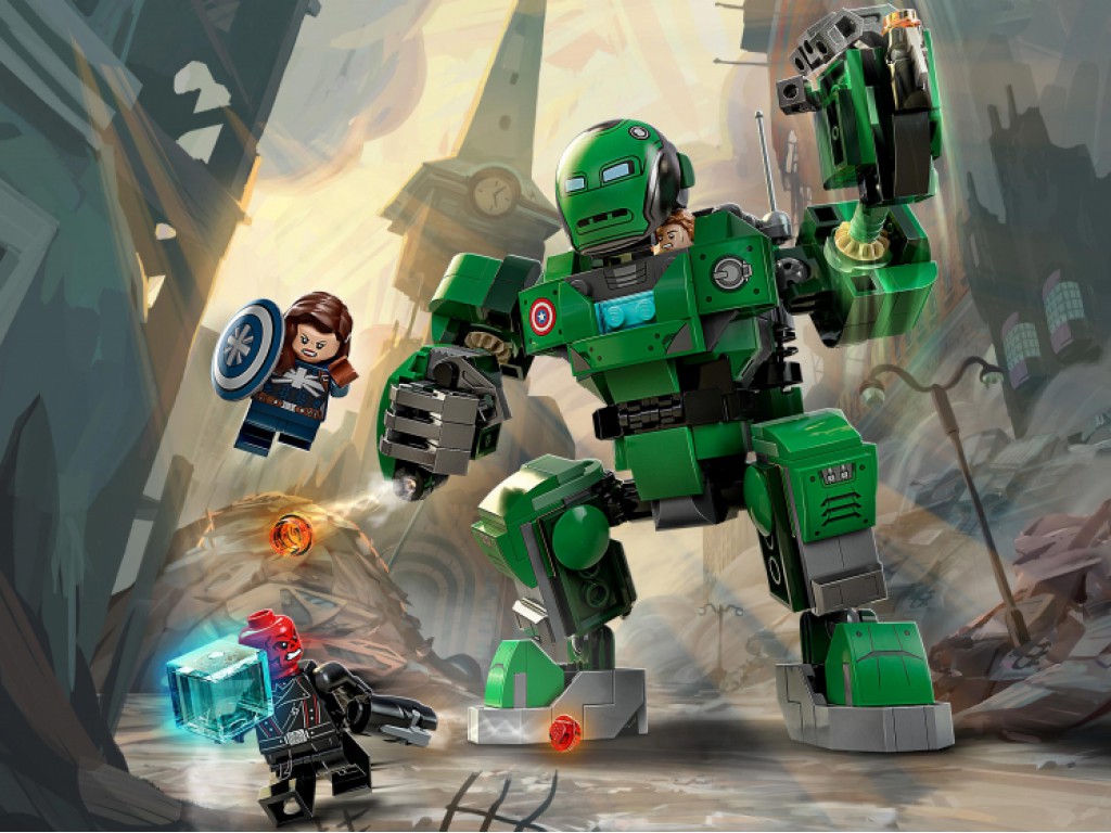 Конструктор LEGO Super Heroes 76201 Капитан Картер и штурмовик «Гидры»