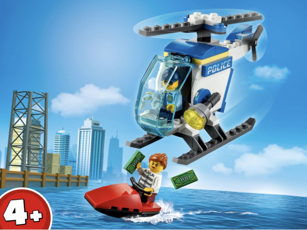60275 Lego City Полицейский вертолёт
