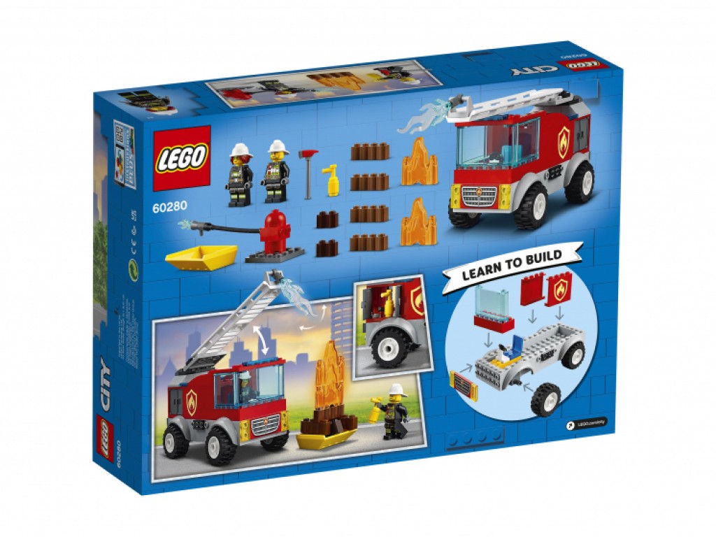 60280 Lego City Пожарная машина с лестницей