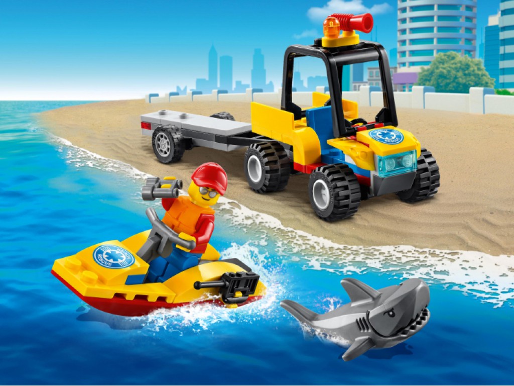 60286 Lego City Пляжный спасательный вездеход