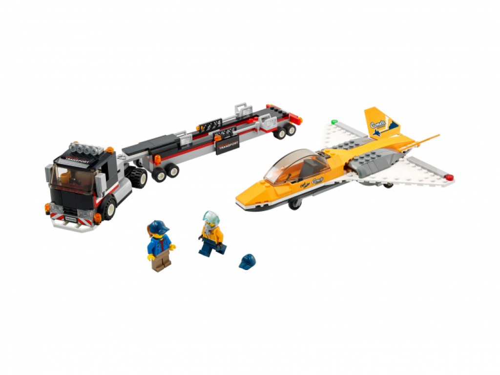 Конструктор LEGO City 60289 Транспортировка самолёта на авиашоу