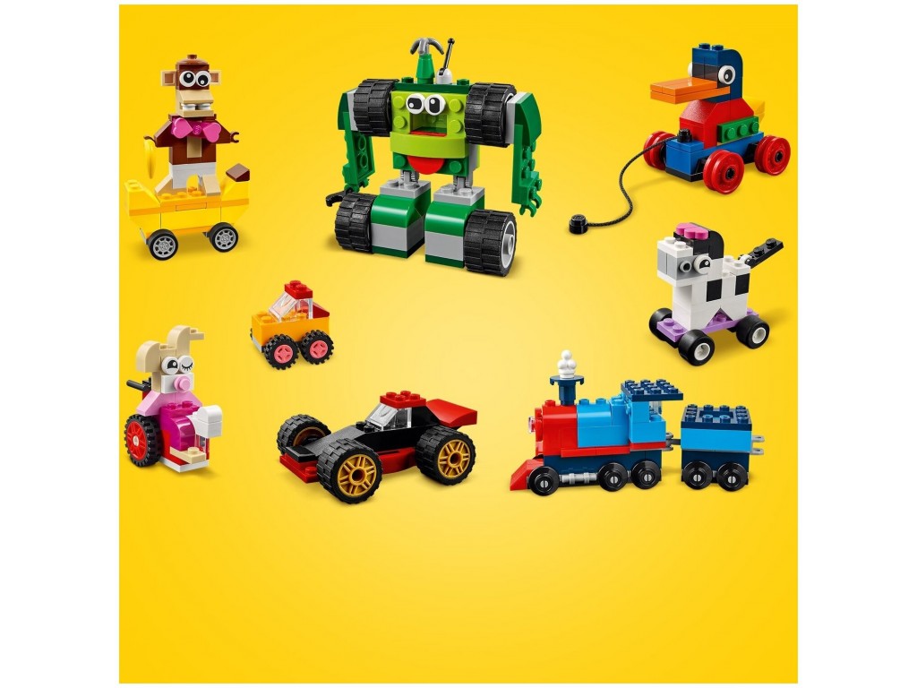 11014 Lego Classic Кубики и колёса
