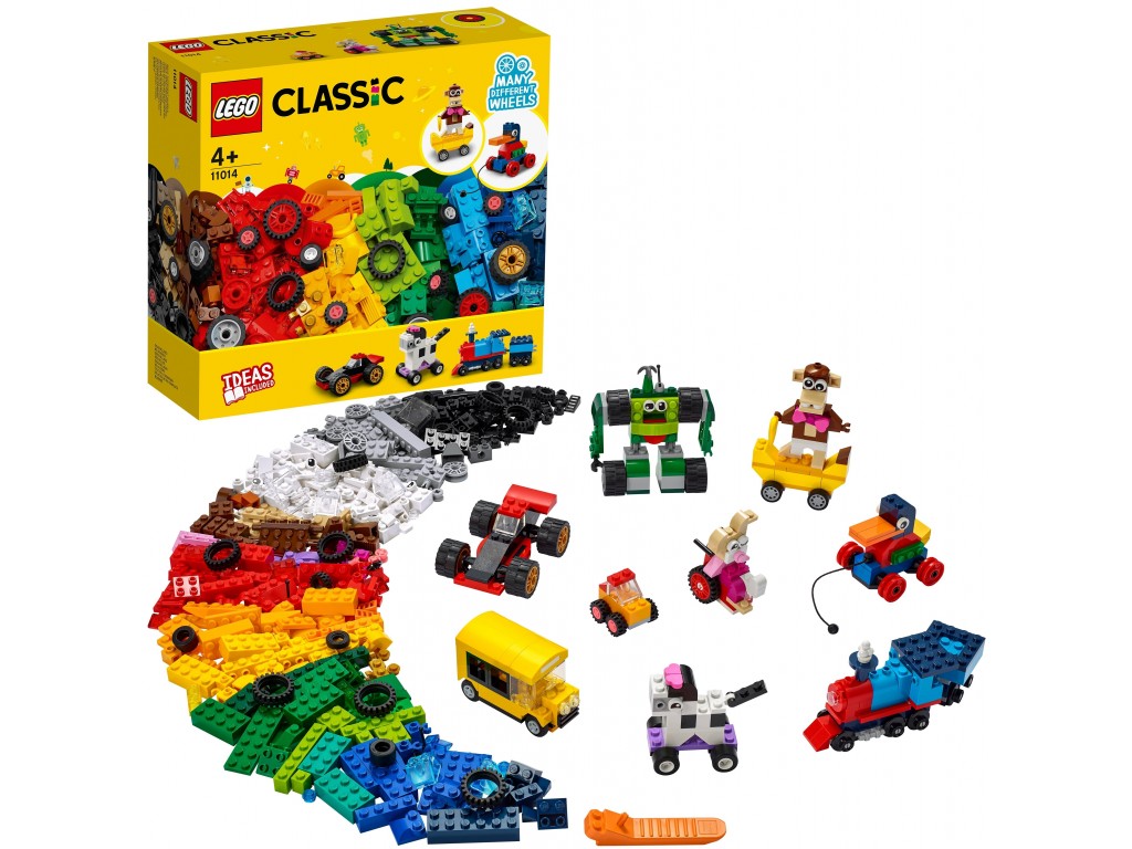 11014 Lego Classic Кубики и колёса
