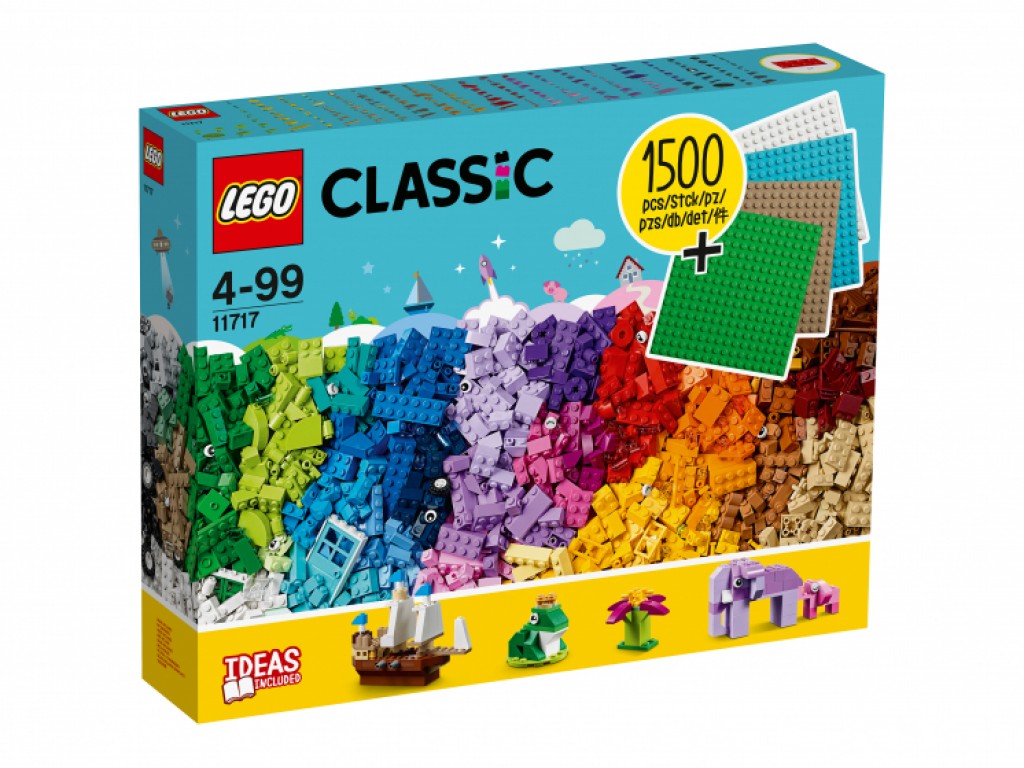 11717 Lego Classic Кубики, кубики, пластины!