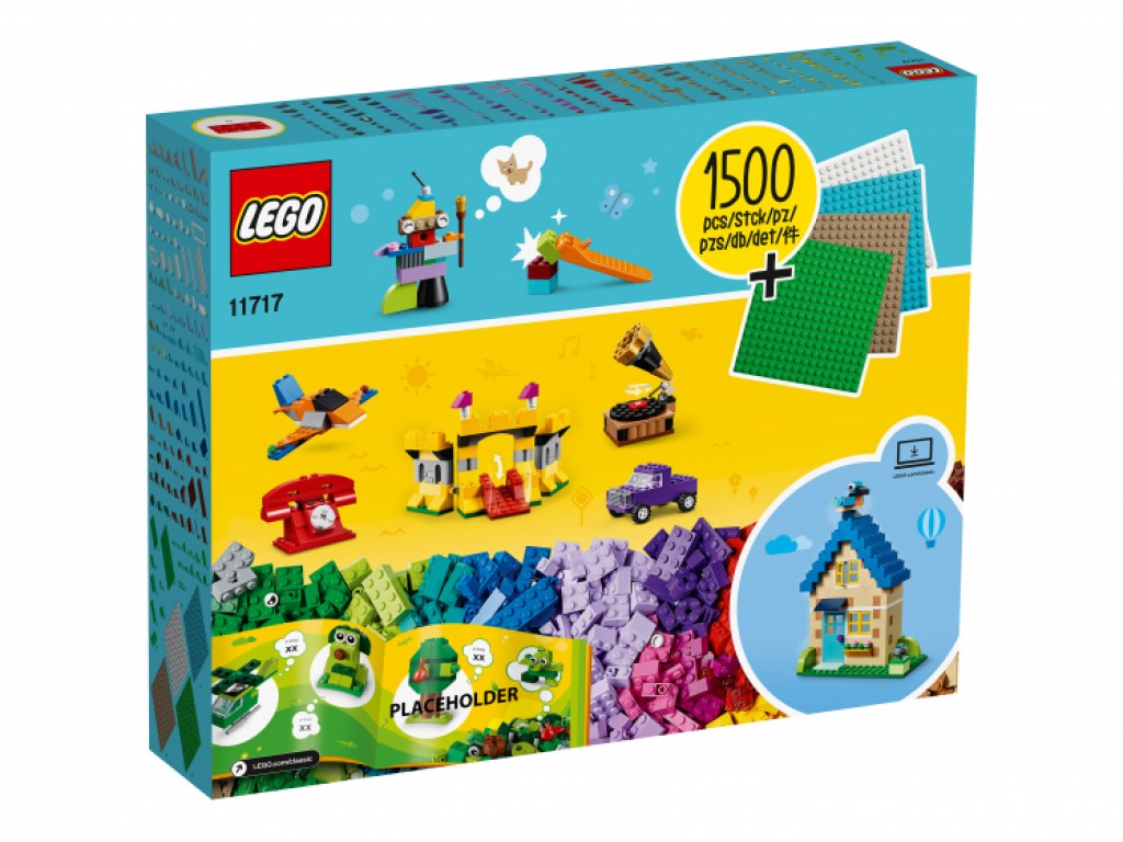 11717 Lego Classic Кубики, кубики, пластины!