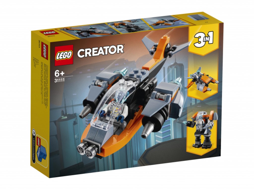Конструктор LEGO Creator 31111 Кибердрон