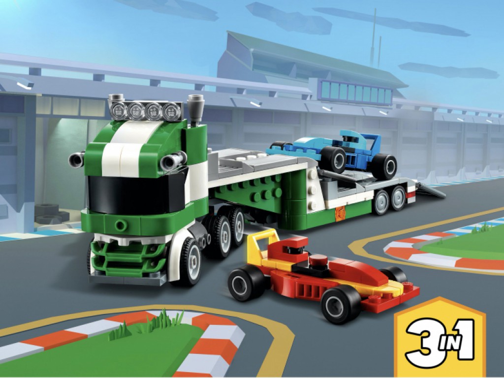 31113 Lego Creator Транспортировщик гоночных автомобилей