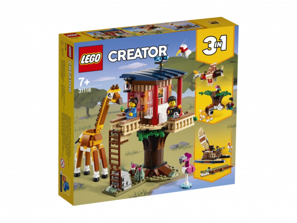 Конструктор LEGO Creator 31116 Домик на дереве для сафари