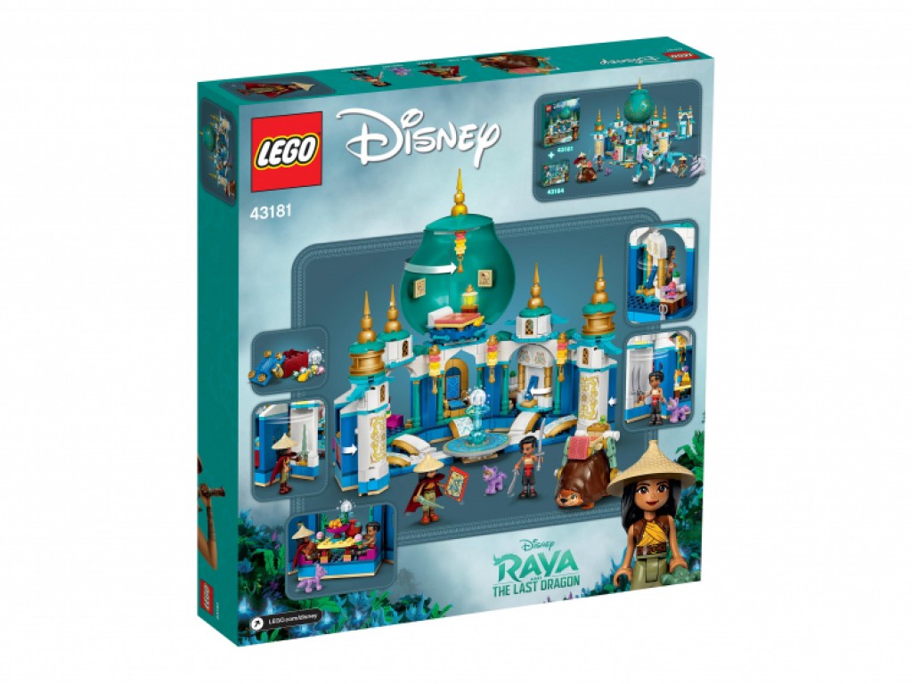Конструктор LEGO Disney Princess 43181 Райя и Дворец сердца