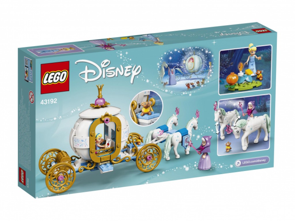 Конструктор LEGO Disney Princess 43192 Королевская карета Золушки