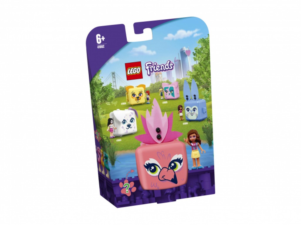 41662 Lego Friends Кубик Оливии с фламинго