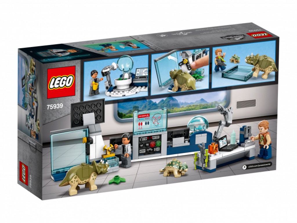 Конструктор LEGO Jurassic World 75939 Лаборатория доктора Ву: Побег детёнышей динозавра