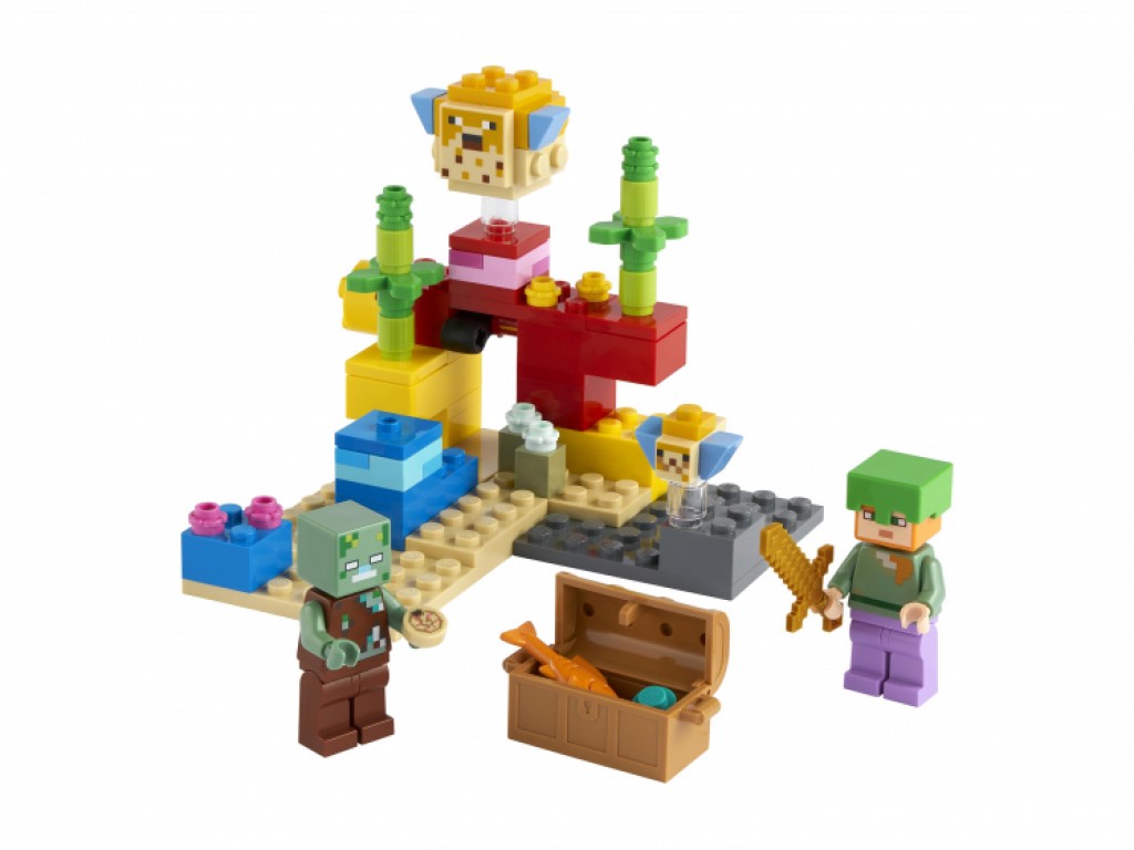 21164 Lego Minecraft Коралловый риф