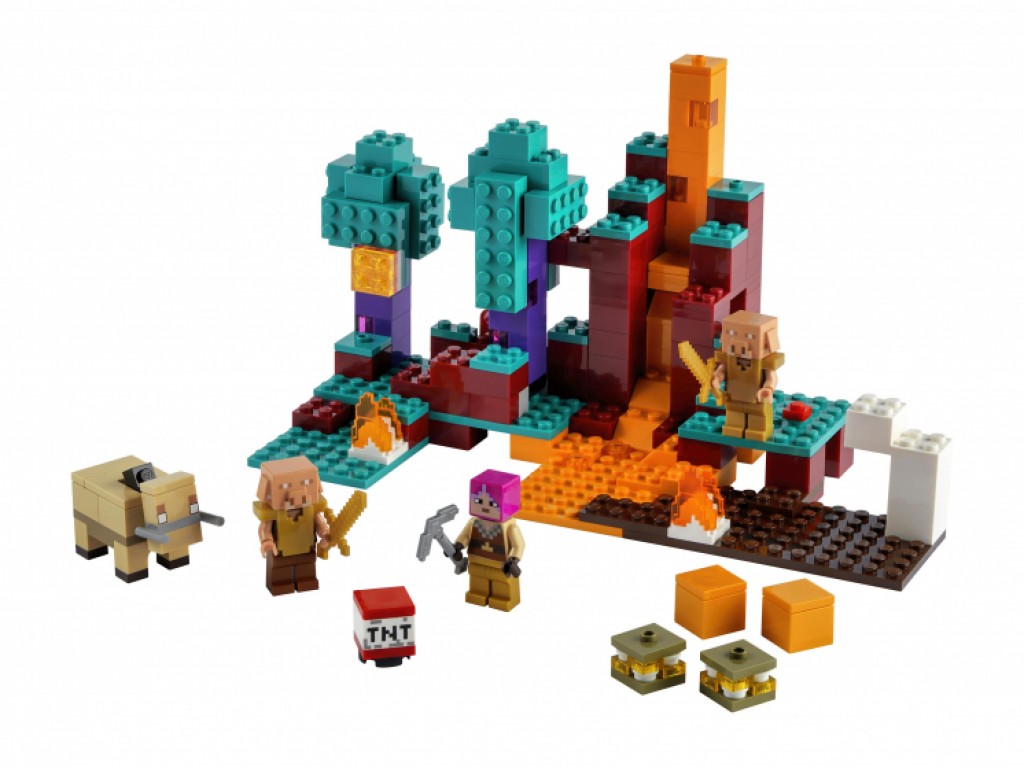 21168 Lego Minecraft Искажённый лес