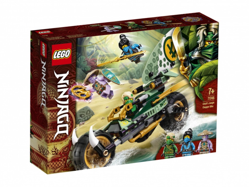 Конструктор LEGO Ninjago 71745 Мотоцикл Ллойда для джунглей