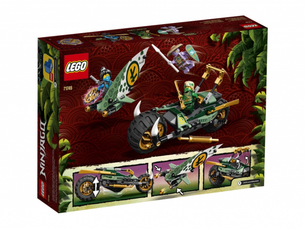Конструктор LEGO Ninjago 71745 Мотоцикл Ллойда для джунглей