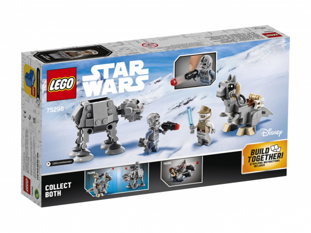 75298 Lego Star Wars Микрофайтеры: AT-AT против таунтауна