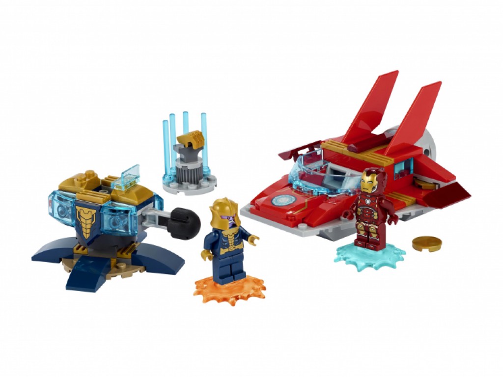 Конструктор LEGO Super Heroes 76170 Железный Человек против Таноса
