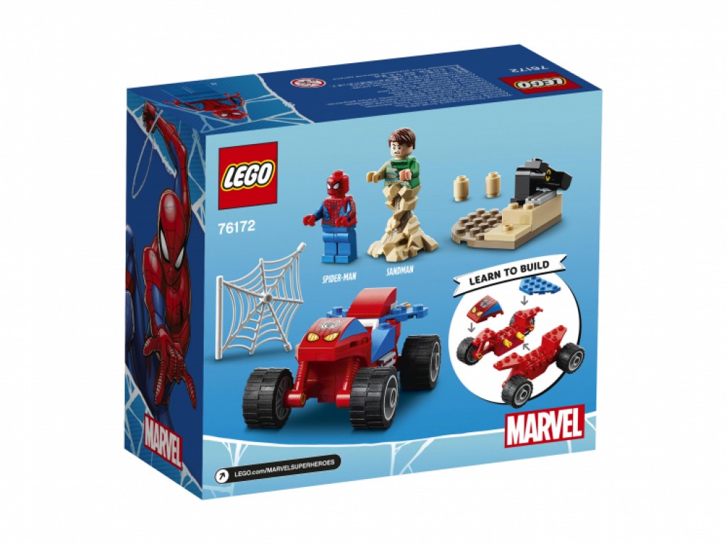 76172 Lego Super Heroes Бой Человека-Паука с Песочным Человеком