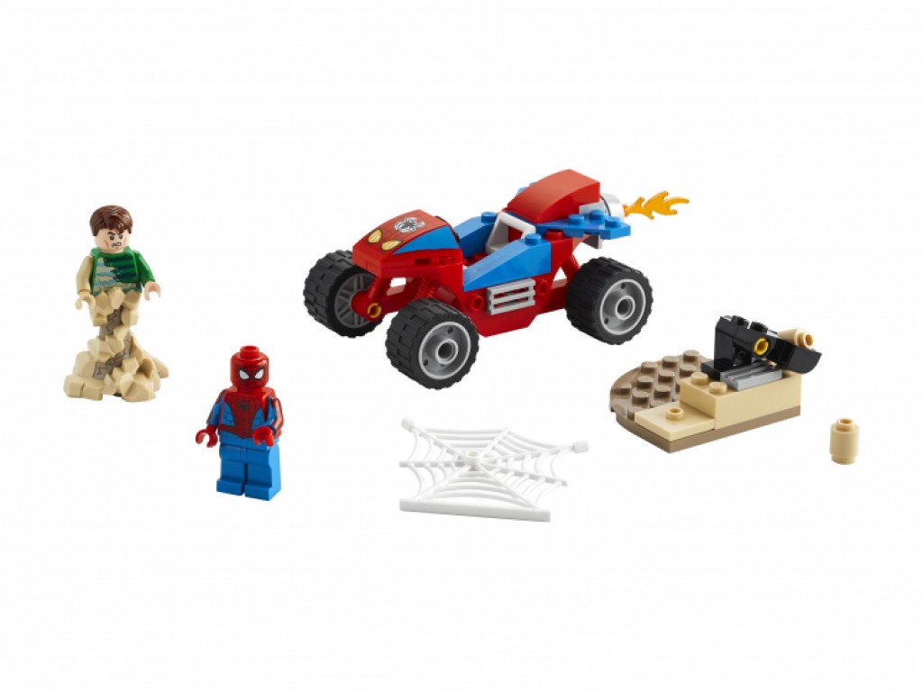 Конструктор LEGO Super Heroes 76172 Бой Человека-Паука с Песочным Человеком