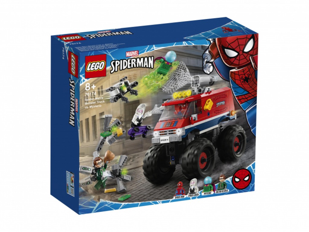 76174 Lego Super Heroes Монстр-трак Человека-Паука против Мистерио