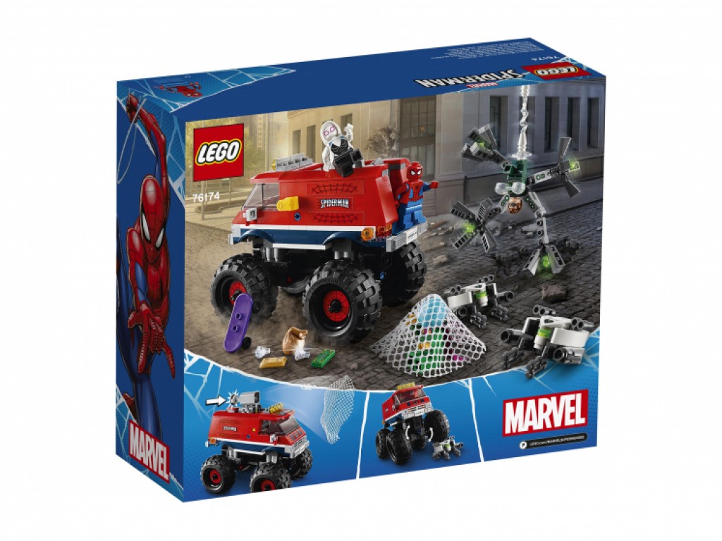 76174 Lego Super Heroes Монстр-трак Человека-Паука против Мистерио