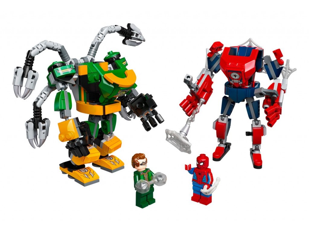 Конструктор LEGO Super Heroes 76198 Битва роботов: Человек-Паук против Доктора Осьминога