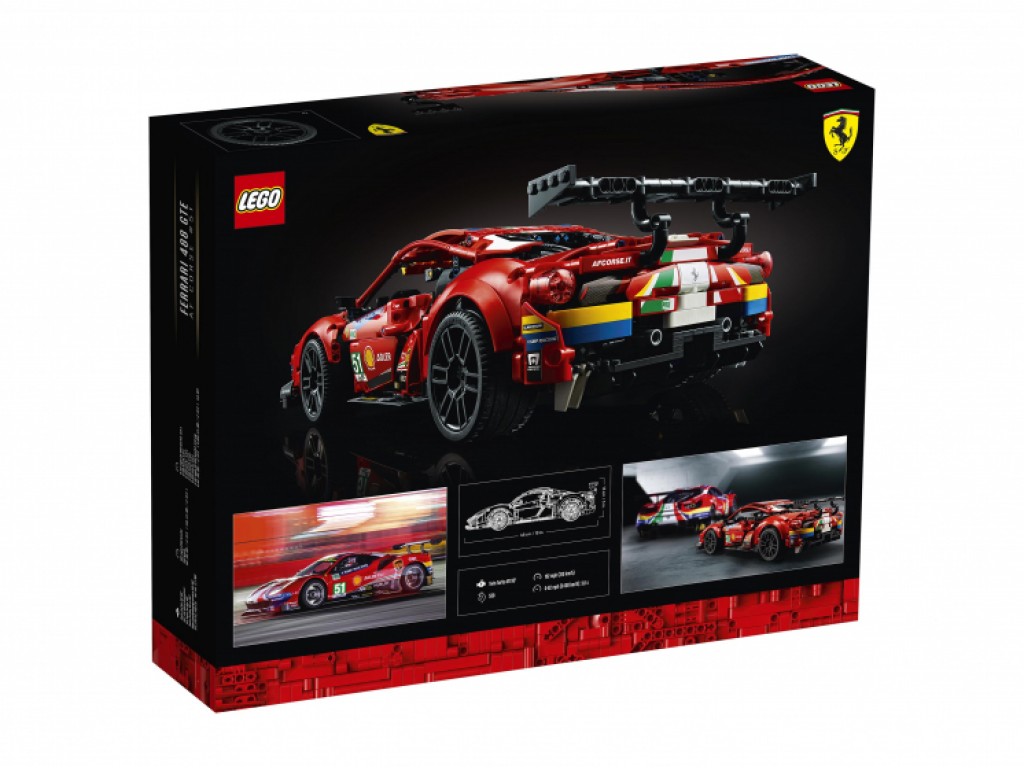 42125 Lego Technic Ferrari 488 GTE Corse 51