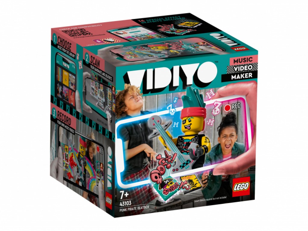 Конструктор LEGO Vidiyo 43103 Битбокс Пирата Панка