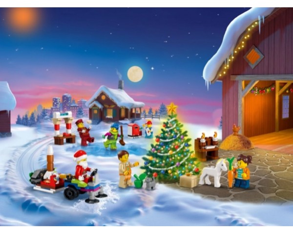 60352 Lego City Рождественский календарь LEGO City