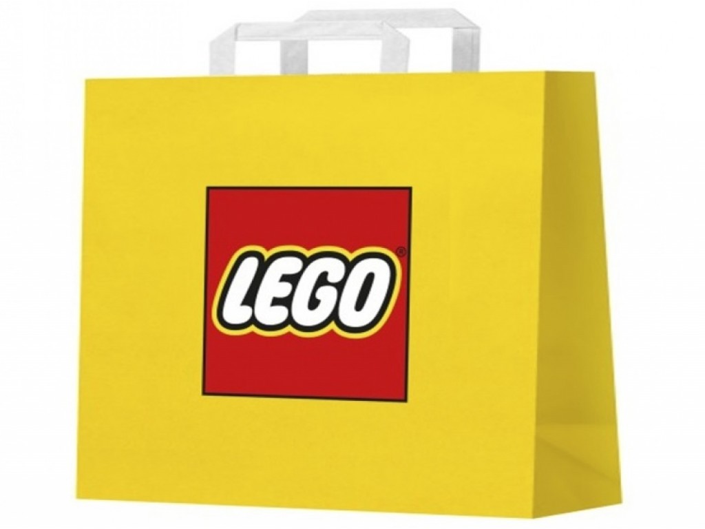 Бумажный пакет LEGO размер XL