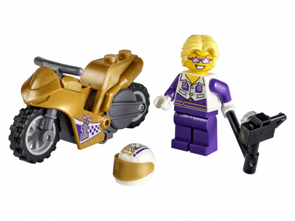 60309 Lego City Трюковый мотоцикл с экшн-камерой