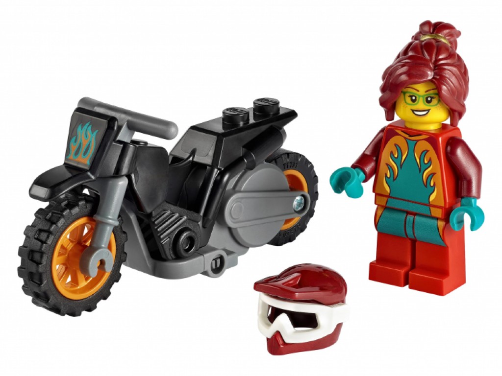 60311 Lego City Огненный трюковый мотоцикл