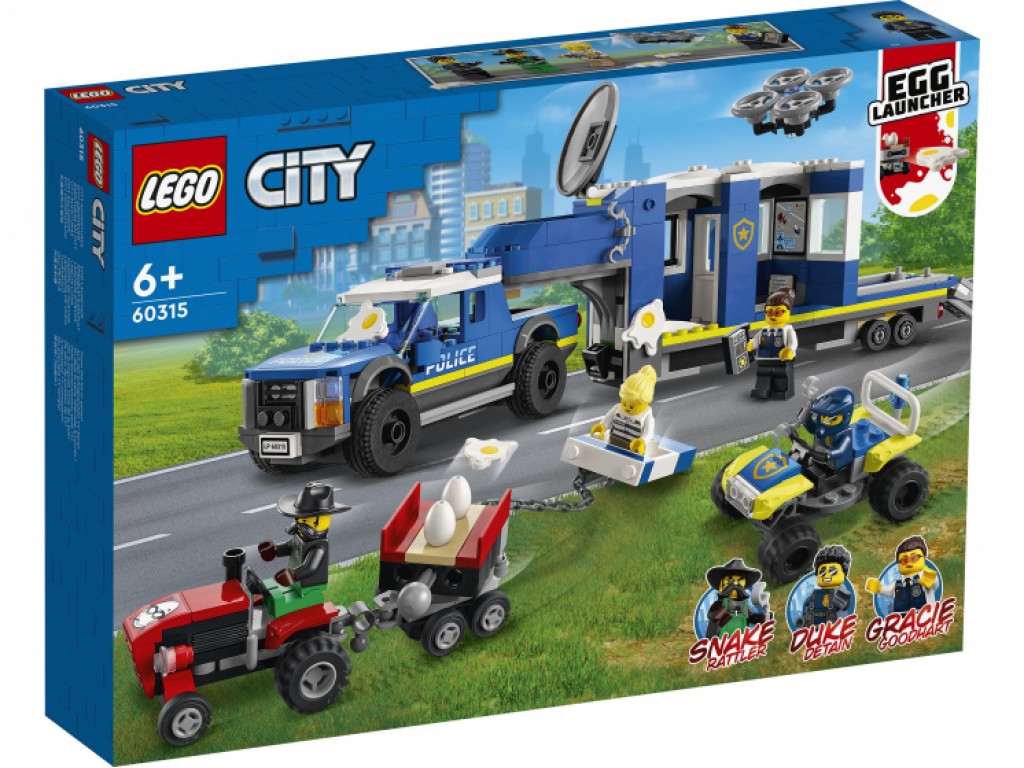 60315 Lego City Полицейский мобильный командный трейлер