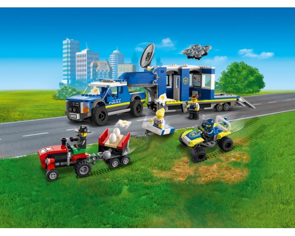 60315 Lego City Полицейский мобильный командный трейлер